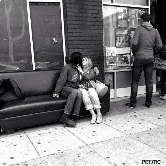 Stealing a kiss by Petyrc Stealing a kiss by Petyrc