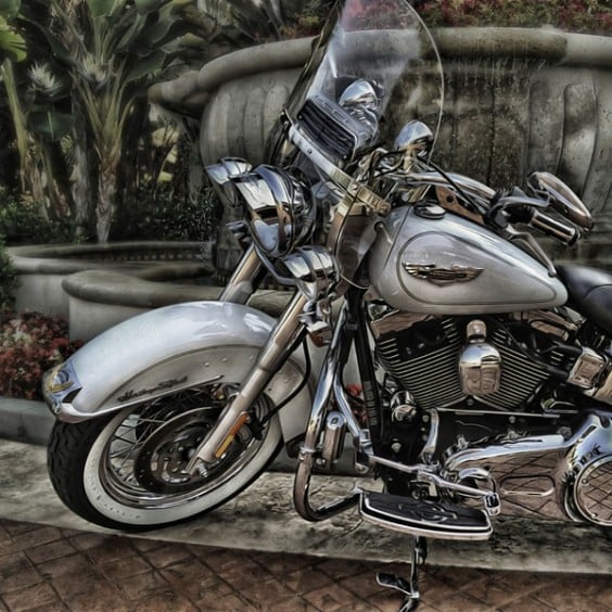 White Harley