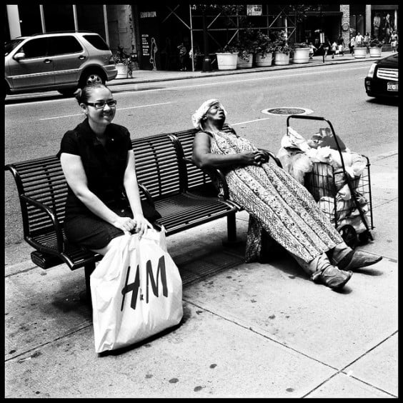 Shoppers by Shel Serkin