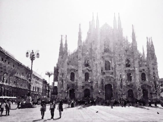 The iPhone Photographic Artistry of Davide Capponi 2 I've seen the light in piazza Duomo