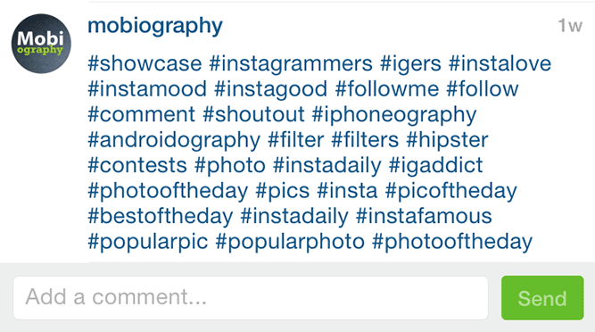 Instagram Tags