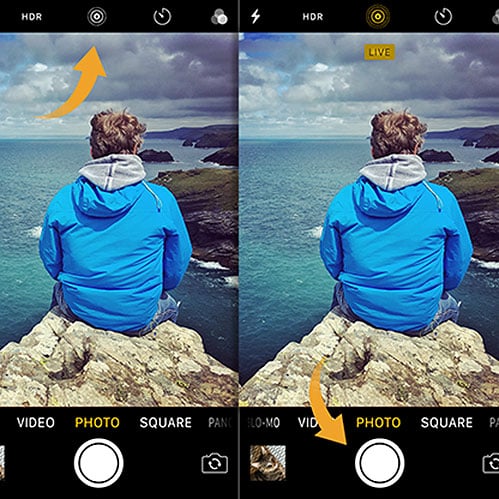 How To Use The iPhone’s Live Photos Feature