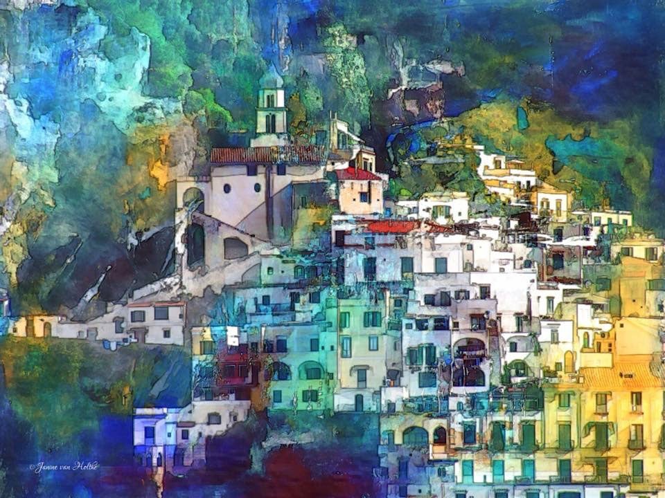 How Nicki Fitz-Gerald Created The iColorama Creative Course 3 By Janine Van Holthe