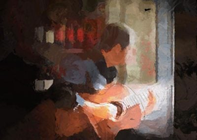 Guitar Man by Janis Huber Hawkes