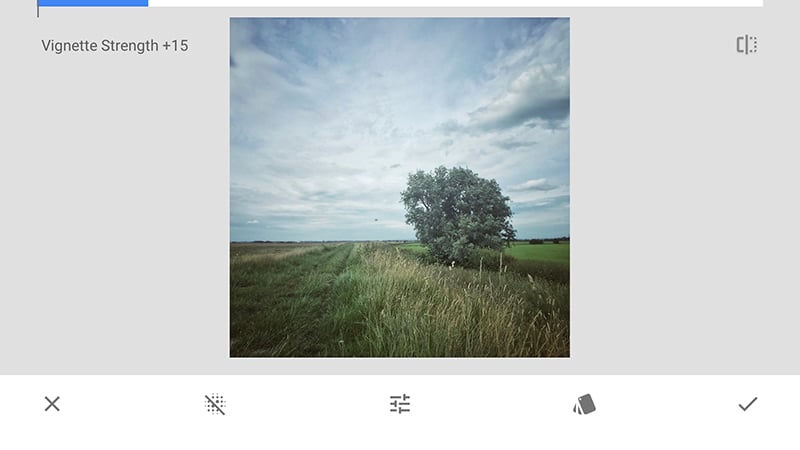 Snapseed Tutorial Step 07