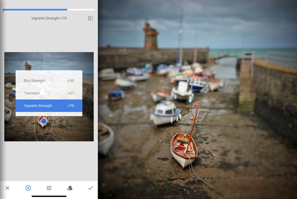 How to Create Impressive Tilt-Shift iPhone Photos Using Snapseed app 22