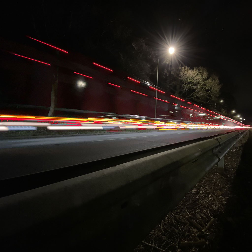 light trails mode
