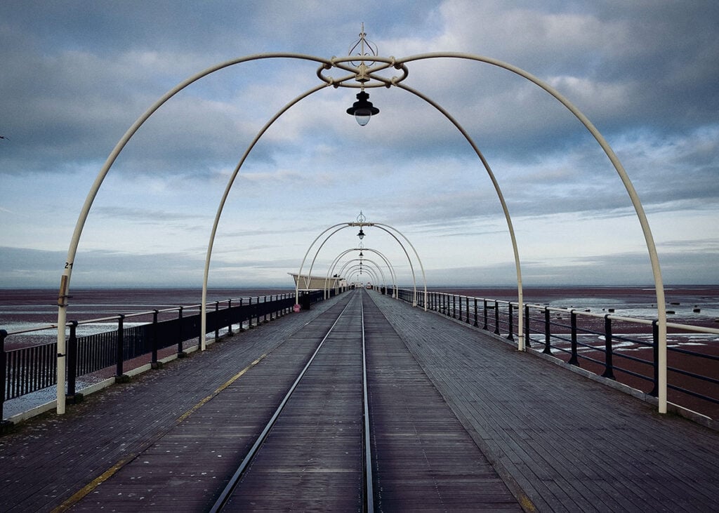 southport pier shot with Reeflex Pro camera app