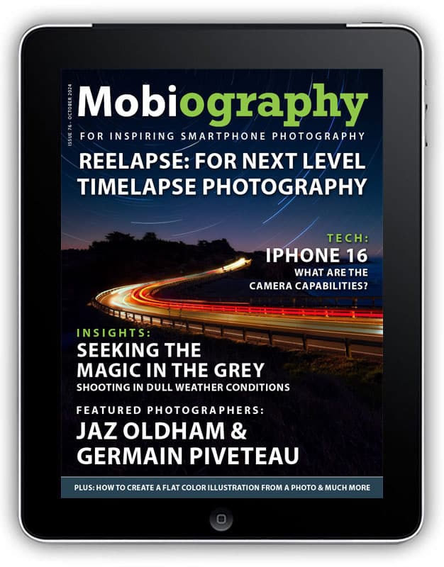 Mobiography Magazine Cover for Issue 76 - October 2024